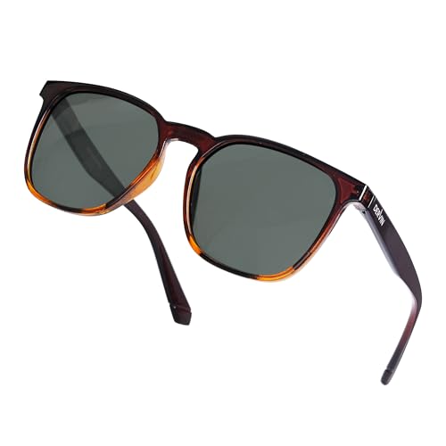 Image of Dervin Square Polarized UV Protected Sunglasses for Men and Women