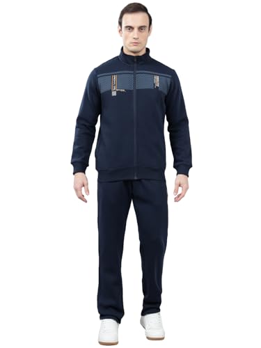Image of Cantabil Men's Printed Winter Wear Track Suit for Men l Casual Winter Wear Tarck Suit l Track Suit for Men (P MTRS00028)