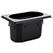 Produktbild APS 82081 GN 1/9 Behälter, Gastronormbehälter aus Polycarbonat, Abmessungen 176 x 108 mm/Höhe 100 mm/Volumen 1 Liter, schwarz
