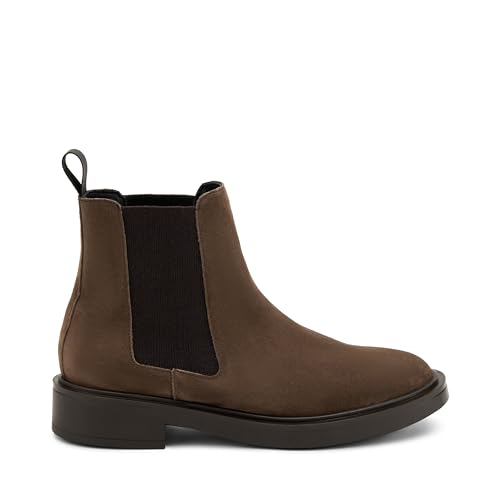 Frau 79A3 tourbe beige beatles femme chaussures bottines tronquettes daim élastiques - Les Beatles, Paul McCartney, John Lennon, RIngo Starr, George Harrison Frau 79A3 tourbe beige beatles femme chaussures bottines tronquettes daim élastiques