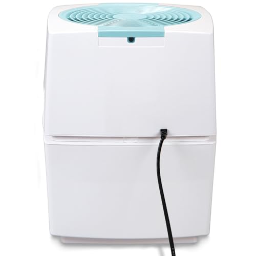 TROTEC Luftwäscher AW 10 S- 3- in- 1- Kombigerät: Luftbefeuchter, Luftreiniger und Geruchsbeseitiger- Gebläsestufen 3, Luftmenge 126 m³/ h, Befeuchtungsleistung 400 ml/ h-4