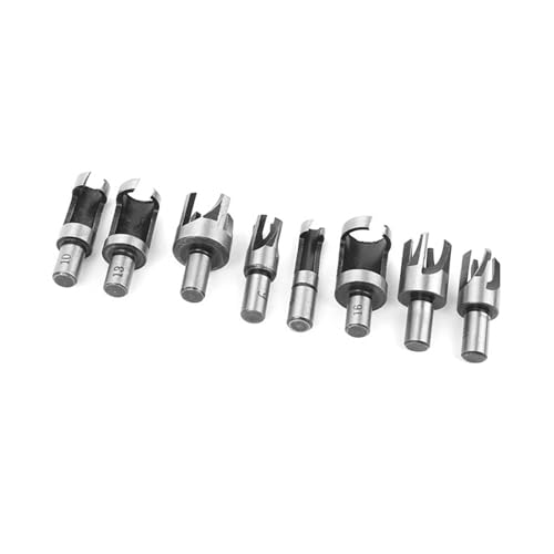 Mèche à bois de type griffe pour cacher les vis : set de 8 pièces Oumefar coupe-bois