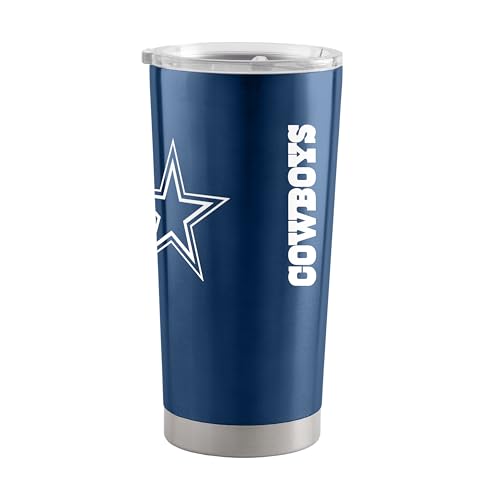 Image of Dallas Cowboys NFL 20oz Stainless Steel Insulated Tumbler, Slider Lid