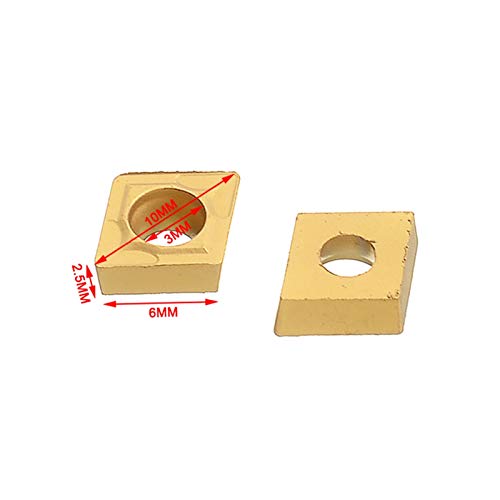 Fresas para torno con inserciones endurecidas 10 piezas miniatura 5