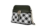 MKF Collection Suki Checkered Crossbody Handbag by Mia K