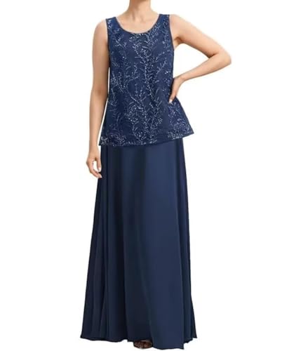 2 Pieces Mother of The Bride Dress with Jacket Long Mother of The Groom Dresses Women Formal Evening Gowns4