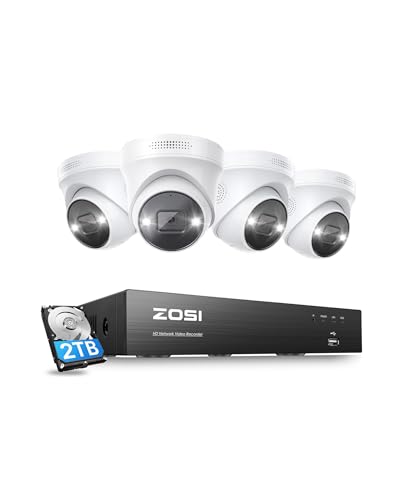 Kit Videosorveglianza ZOSI 8 Telecamere 3MP WiFi - NVR 8CH Con 2TB, Visione Notturna E App - Foto 9