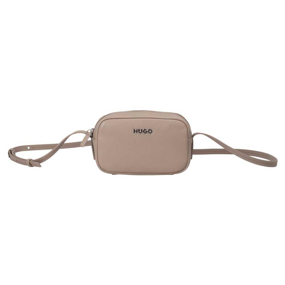 HUGO Women's Chris SM Crossbody R Crossbody, Dark Beige, One Size