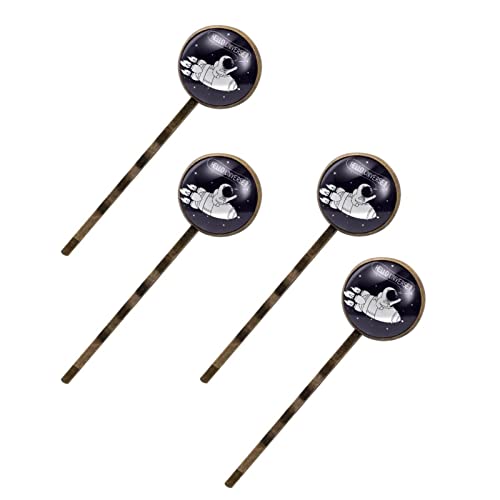 Barrettes à cheveux femme motif ciel étoilé Hello Universe lot de 4