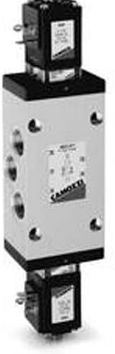 Camozzi 452C-011-50-A63 Electro pneumatic Valve, 5/2", 1/2", Solenoid, 24 VDC