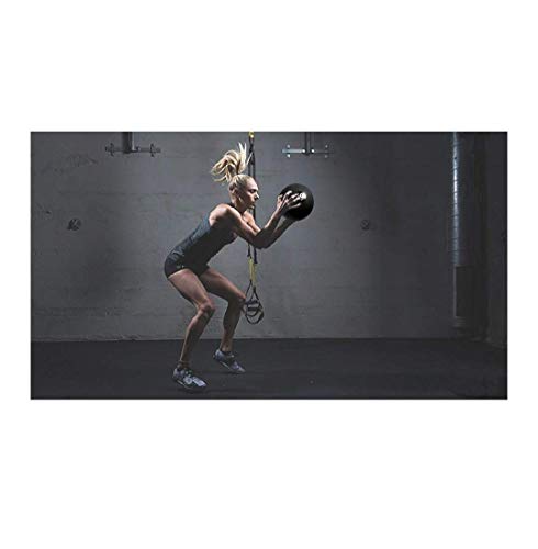 COUGAR Rubber Slam Ball/Dead Bounce Ball Strength Training Fitness Workout Slam Ball for Men/Women (6Kg) (Red, exercisefitness)