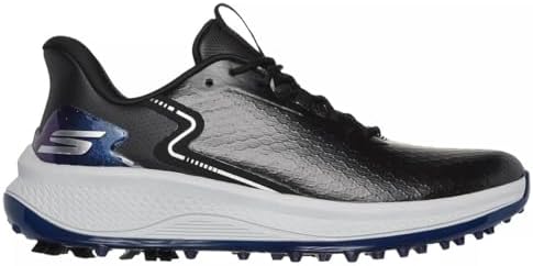 Skechers Men's Blade Grip Flex Spikeless Waterproof Golf Shoe Sneaker, Black, 11 | Image 4