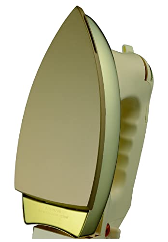 مكواة يابانية من فوجيكا، UI-D24GOLD(G) - صنعت في اليابان/مكواة جافة ثقيلة بقدرة 1200 واط