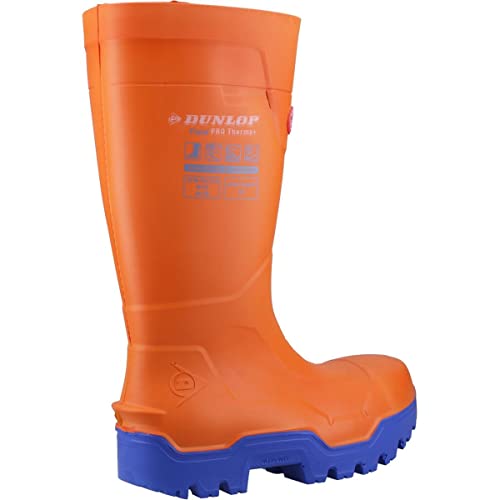 Dunlop Sports FIELDPRO Thermo+ Safety Wellington Orange2