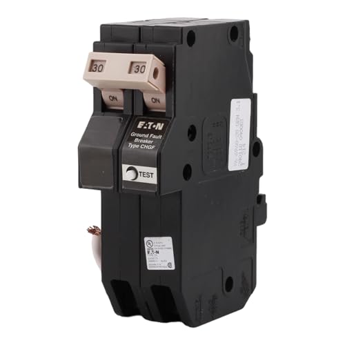 CHN230GF 30 Amp Double Pole GFCI Ground Fault Circuit Breaker, Pigtail Neutral, 240V, 10kAIC, UL Listed (1) - Thumbnail 3