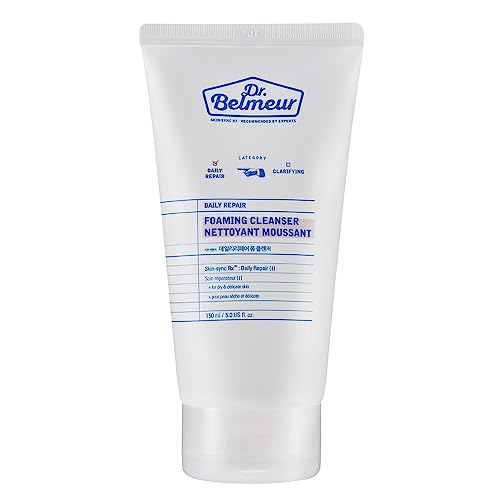 Dr. Belmeur Limpiador espumoso de reparación diaria 5.1 fl oz,