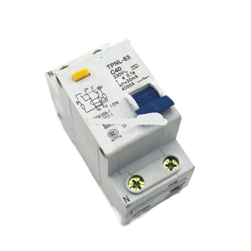 Disjoncteur 1P+N 40A protection circuit plaque de cuisson et borne recharge
