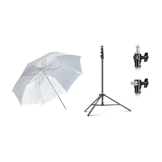 NEEWER Air Cushioned Light Stand with Softbox