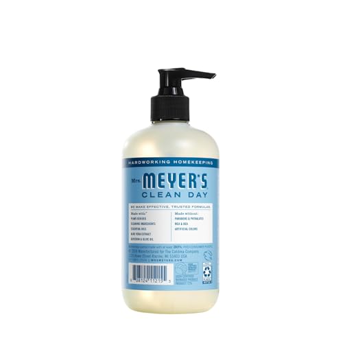 Image of Mrs. MEYER'S CLEAN DAY Liquid Hand Soap 6 Pack Bundle, includes 1 Compassion Flower, 1 Rain Water, 1 Peony, 1 Lemon Verbena, 1 Lavender and 1 Basil Hand Soap, 12.5 OZ Each (Variety Pack)