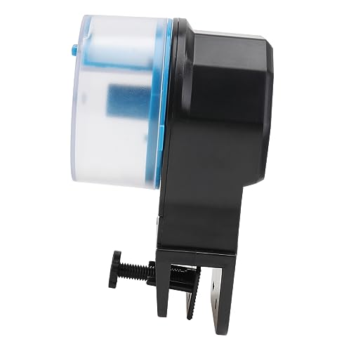 Parliky Automatic Fish Feeder Intelligent Feeder for Fish Tank Large Feed Tank Push-Limit Feeding System