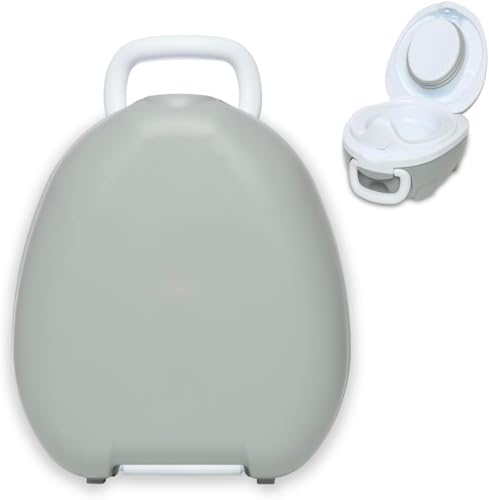 My Carry Potty - Blue Pastel Travel Potty Award-Winning Portable Toddler Toilet Seat for Kids to Take Everywhere product thumbnail 16