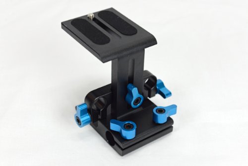 Camera Tripod or Rig Mount with 15mm Rod Support