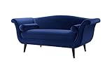 Jennifer Taylor Home Charlotte Settee, Estate Blue