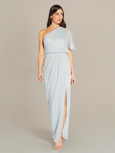 Image of Adrianna Papell Women's Metallic Mesh Gown