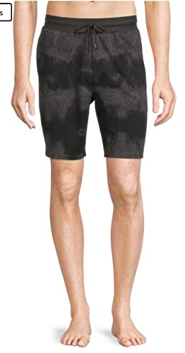 No Boundaries Black Cloud Lounge Sleep Shorts -...
