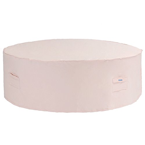 Patio Watcher Large Round Patio Table and Chair Set Cover Durable and Waterproof