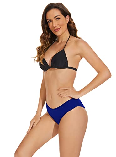 Image of OVRUNS Period Swimwear Bikini Menstrual Leakproof Swim Bottoms Waterproof UV 50+ Light Flow for Teens Girls Women