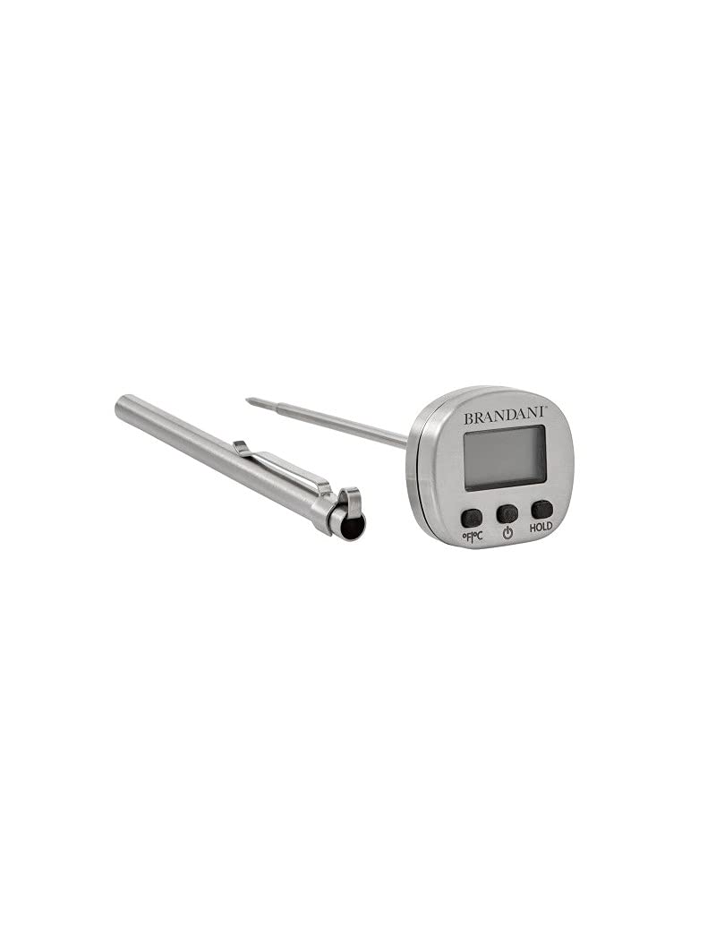 Habor Termometro da Cucina, 5.9 Sonda Lunga, 5S Lettura Istantanea, Display LCD con Controluce Termometro Cucina