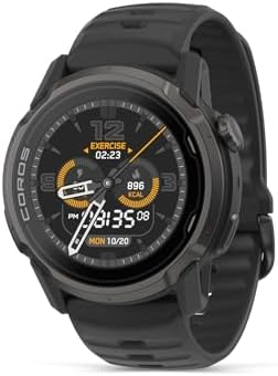 COROS Reloj GPS Apex 4 (46mm) con Pantalla Táctil MIP de 1.3", Ma...