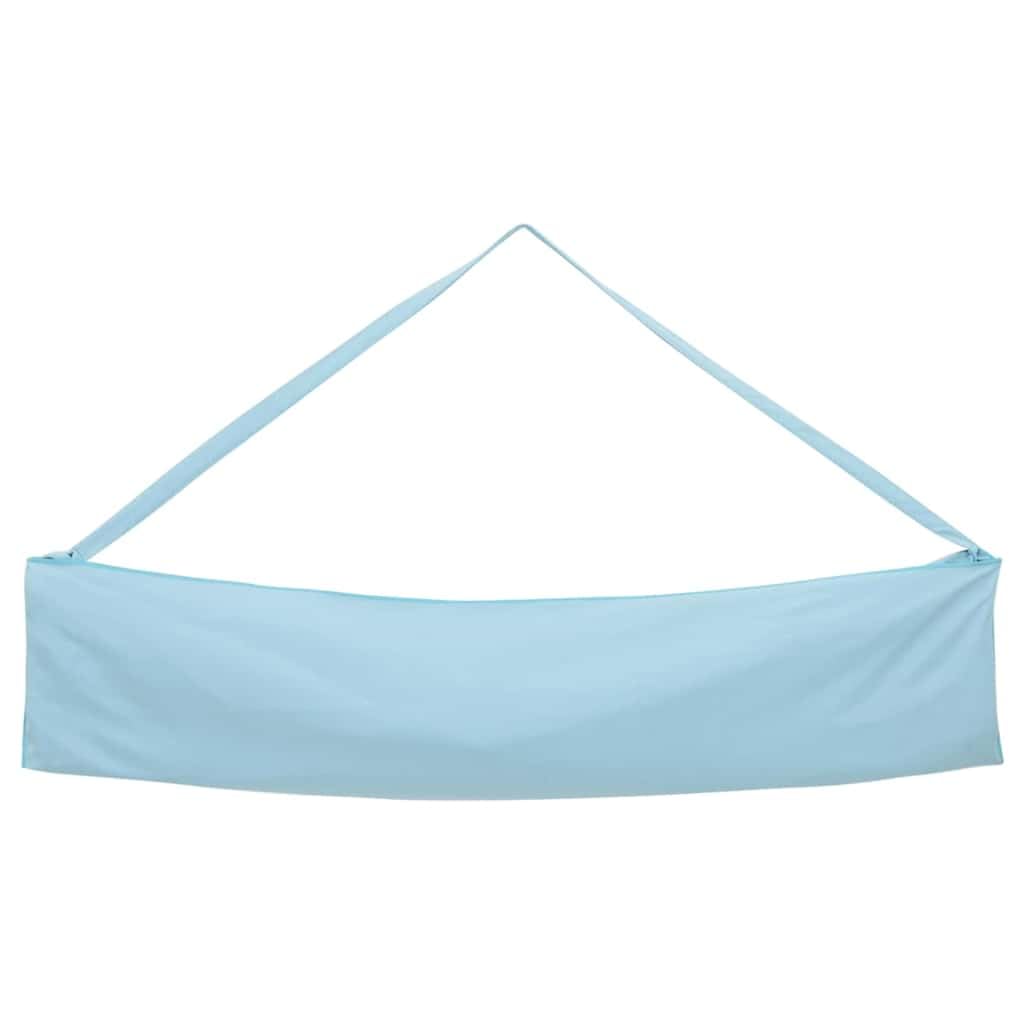 Ręczniki do opalania 2 szt. niebieskie 210 x 75 cm poliester poliamid Soft-Touch szybkoschnące z bocznymi kieszeniami na plażę, do ogrodu, wellness, spa, relaksu