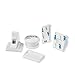 8 Magnetic Cabinet & Drawer Safety Locks + 2 Keys, No Tools Needed