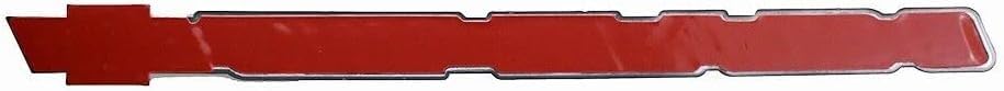 Image of 3D Raised Strong Adhesive Decal Car Badge Emblem Nameplate for Bowtie Silverado 1999-2007 Chevy 1500 2500 3500 HD 15114063 (Red)
