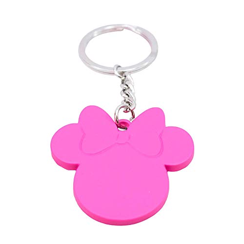 Chaveiro Rosa Rosto Minnie - Disney
