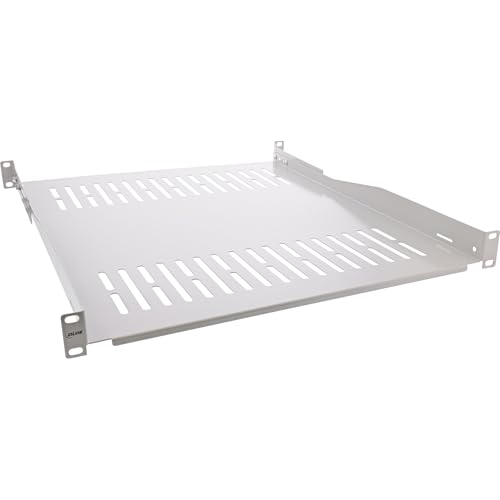 InLine Ripiano da 19", 550 mm, 50 kg, 1HE, RAL 7035 grigio, 19114H