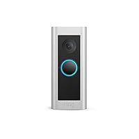 Ring Wired Video Doorbell Pro (Formerly Video Doorbell Pro 2) by Amazon | Doorbell camera, 1536p HD Video, Head to Toe Video, 3D Motion Detection, Wifi, hardwired