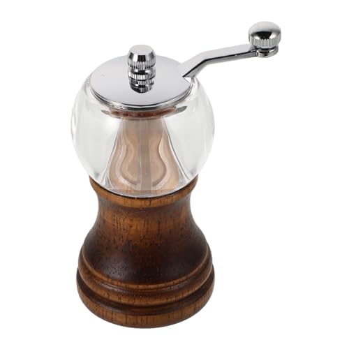 VICASKY Mini Manual Pepper Grinder Hand Crank Tool for Grinding Pepper Beans and Grains for Kitchen Bbq and Outdoor Camping Durable and Easy to Clean