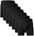 YOULEHE Boxershorts Herren Multipack Männer Unterwäsche Bambusfaser Unterhosen Men Retroshorts Boxer (7er Pack-Schwarz-Lange Beine, XL) Baby,Schwarz günstig Kaufen-YOULEHE Boxershorts Herren Multipack Männer Unterwäsche Bambusfaser Unterhosen Men Retroshorts Boxer (7er Pack-Schwarz-Lange Beine, XL)