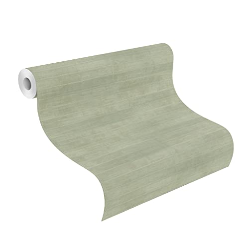 Rasch Tapeten Non Woven Wallpaper (Graphic) Green 10,05 m x 0,53 m Club 418484 - Image 2
