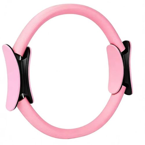 Zyvora Pilates Equipment Set for Home Workouts –15in1 Home Pilates Kit with Ring and Ball Set, Resistance Bands, Pilates Yoga Accessories, Core Sliders & Ankle Weights, Pilates Essentials Kit (Pink)