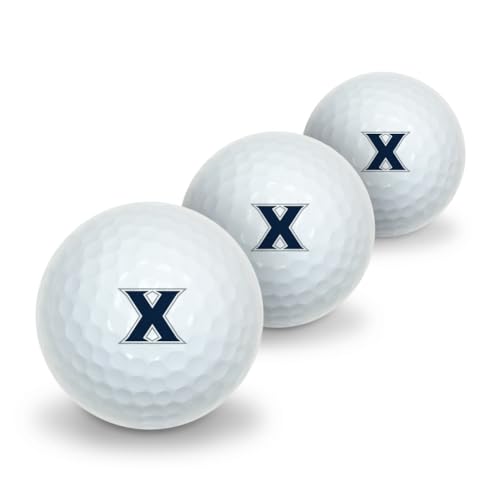 GRAPHICS & MORE Xavier University Novelty Golf Balls 3 Pack