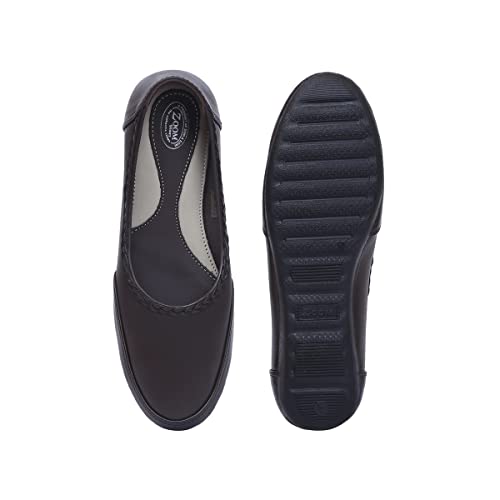 Image of Zoom Shoes Leather Casual /Formal Bellies for Women /Girls Adults Super Comfortable with Lightweight and Slip Resistant Sole A-116