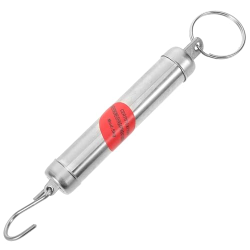 Cabilock Báscula Mecánica Portátil con Gancho Balanza de Resorte Precisa y Ligera Capacidad para Pesaje Colgante y Uso Diario Cabilock Báscula Mecánica Portátil con Gancho Balanza de Resorte Precisa y Ligera Capacidad para Pesaje Colgante y Uso Diario
