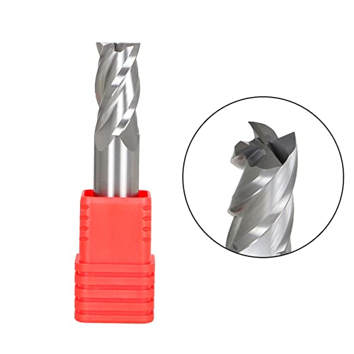 Image of waltyotur 5 /8 Inch Carbide End Mill 1-1 /4 Inch Cutting Length 3-1 /2 Inch Full Length 5 /8 Inch Shank Diameter Suitable for Aluminum Cutting Non-Ferrous Metals Up Cutting 1 Pcs