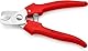 KNIPEX Kabelschere Griffe mit Kunststoff umspritzt mit Kunststoff umspritzt 165 mm, 95 05 165