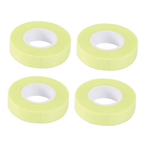 SOESFOUFU Eyelash Tapes for Lash Extensions 4 Rolls Adhesive Eyelash Fixed Tapes Breathable and Comfortable for Salon