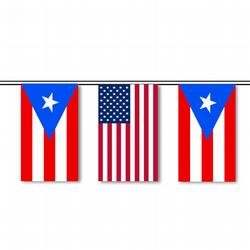 Flag and Banner International Signal Pennant - Nautical Pennants | Official Design | Decorative Maritime Outdoor Decor | Parties, Boats, Restaurants, Docks | Made in USA - Puerto Rico & U.S. String Pennants (Pennants: 9 in. x 12 in./String: 30 ft.)